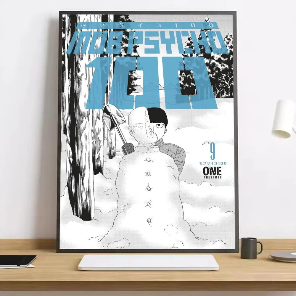 Mob Psycho 100 Reigen Canvas Poster