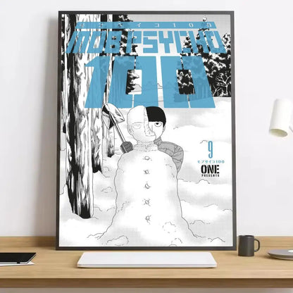 Mob Psycho 100 Reigen Canvas Poster
