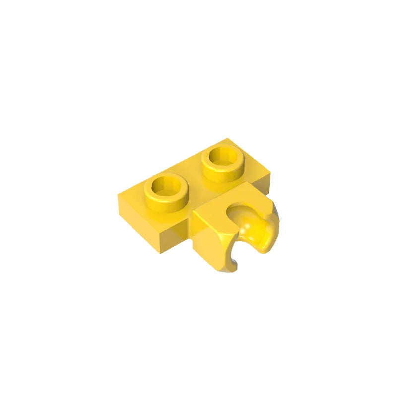 10PCS 14704 1X2 with Tow Ball Socket on Side Block Moc Compatible with Brick DIY Children's Toy Assembly