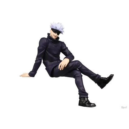 13cm Japanese Anime Jujutsu Kaisen Figure Gojo Satoru Action Figure PVC Model Toys Collectible Statue Noodle Stopper Kids Gift