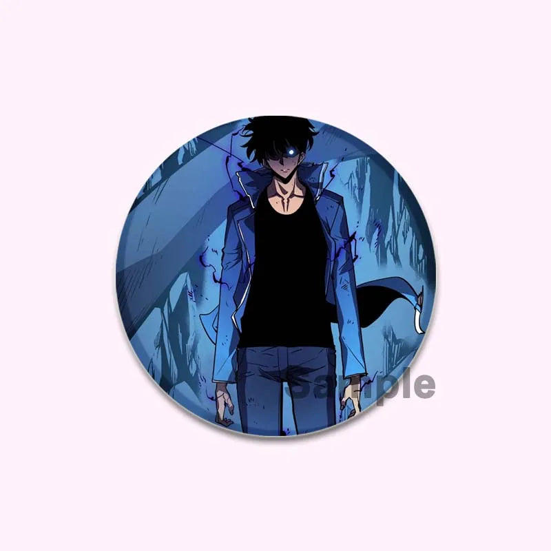 Solo Leveling Cheng Xiaoyu Button Pin