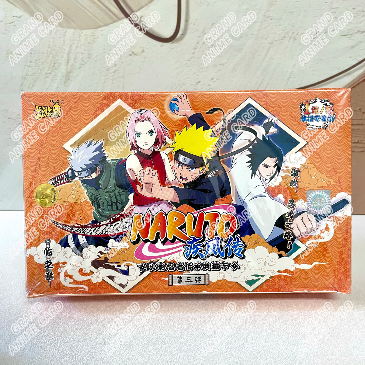 KAYOU Genuine Naruto Cards T2W9 T4W8 Booster Box Anime TCG Rare SE BP CR MR Ninja World Fight Chapter Collection Kids Toy Gift