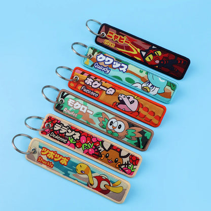 Anime Cute Animals Keyring