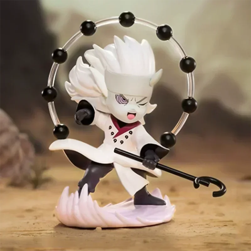 POP MART Naruto Sasuke Ninja World War Series Blind Box Toys Kawaii Surprise Guess Bag Doll Anime Figure Home Model Girls Gift