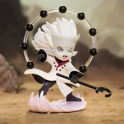POP MART Naruto Sasuke Ninja World War Series Blind Box Toys Kawaii Surprise Guess Bag Doll Anime Figure Home Model Girls Gift