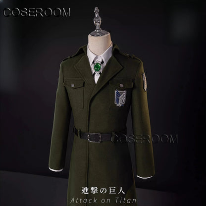 COSEROOM-R Attack on Titan Shingeki no Kyojin Survey Corps Team Cosplay Costume Halloween Party Role Play Outfit