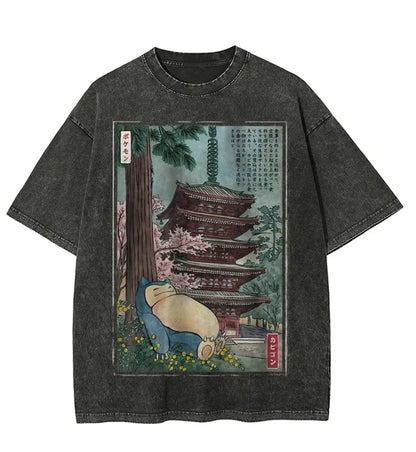 Pokémon Starters Abbey Road Oversized Tee