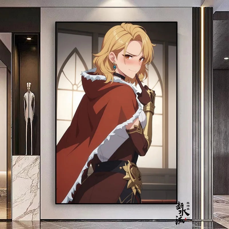 Solo Leveling Frameless Canvas Painting
