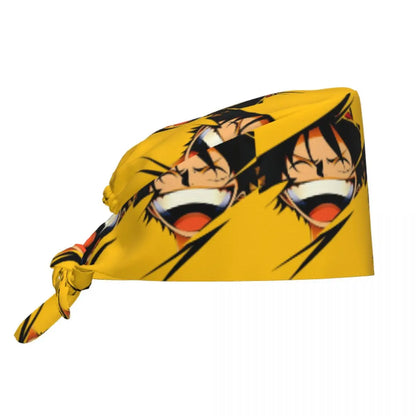 One Piece Skull Scrubs Cap