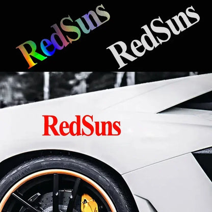 Initial D RedSuns Vinyl Decal