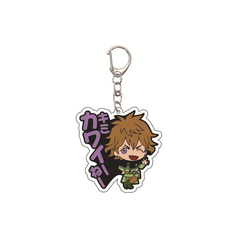 Black Clover Asta Acrylic Keychain