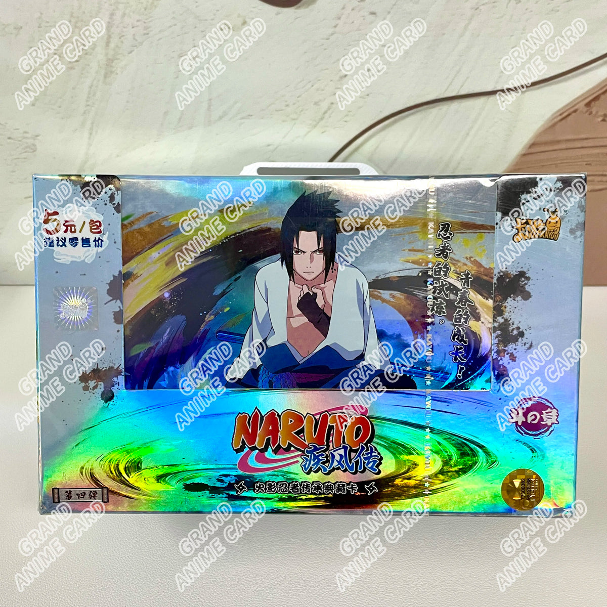 KAYOU Genuine Naruto Cards T2W9 T4W8 Booster Box Anime TCG Rare SE BP CR MR Ninja World Fight Chapter Collection Kids Toy Gift