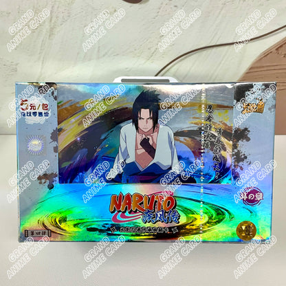 KAYOU Genuine Naruto Cards T2W9 T4W8 Booster Box Anime TCG Rare SE BP CR MR Ninja World Fight Chapter Collection Kids Toy Gift