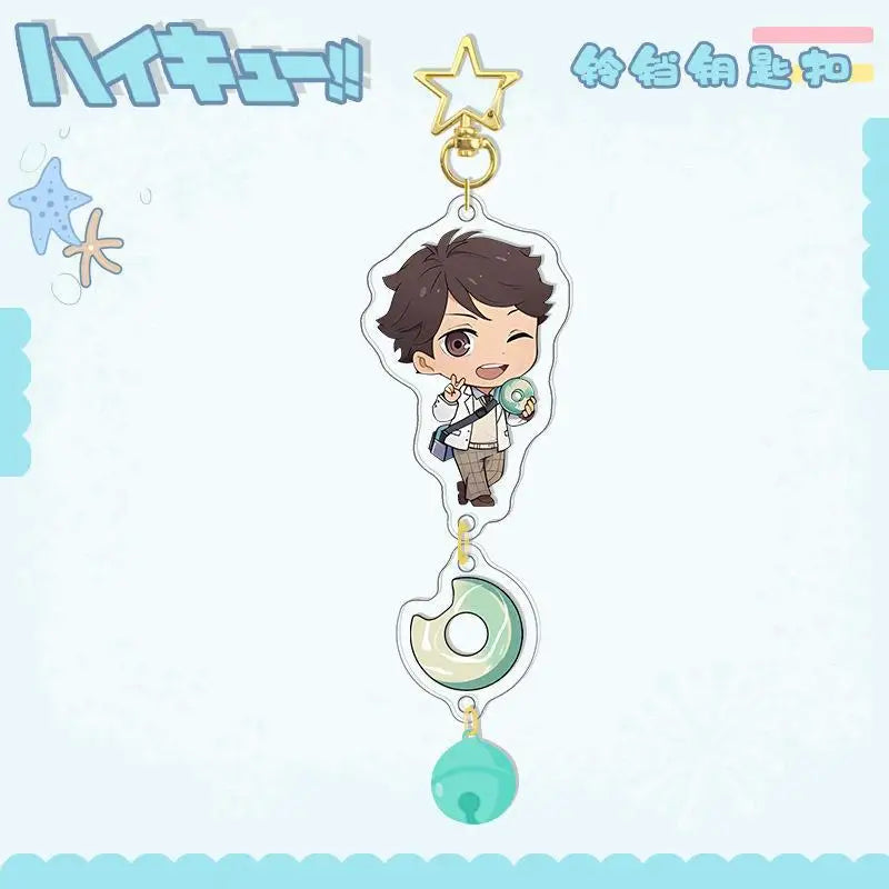 Haikyuu Volleyball Acrylic Keychain