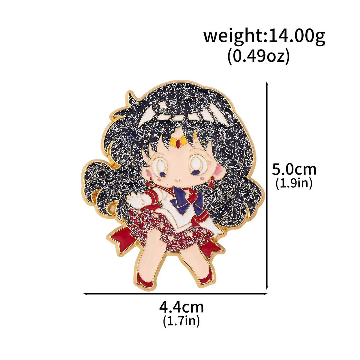 Sailor Moon Tsukino Usagi Enamel Keychain