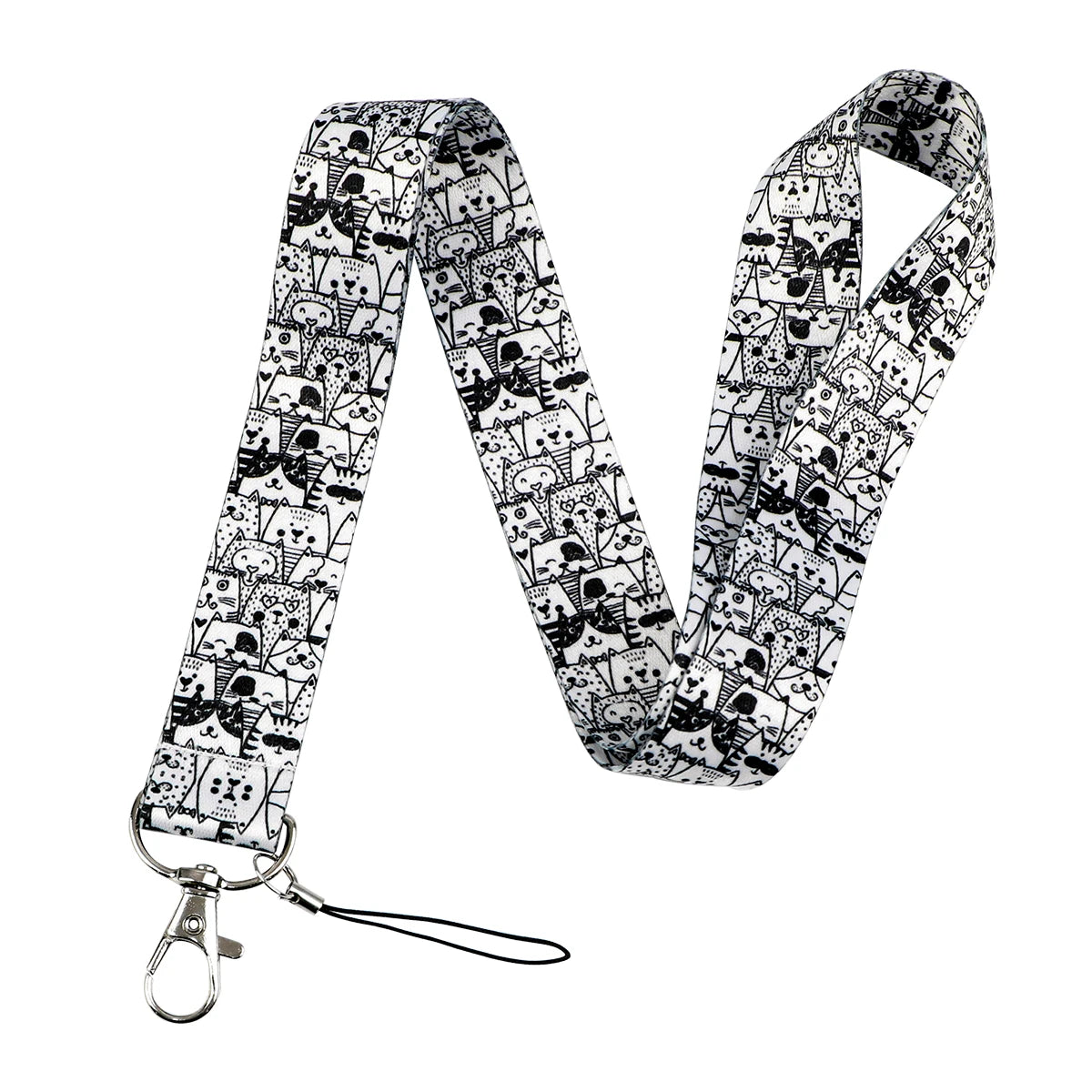Kawaii Cat Paw Lanyard