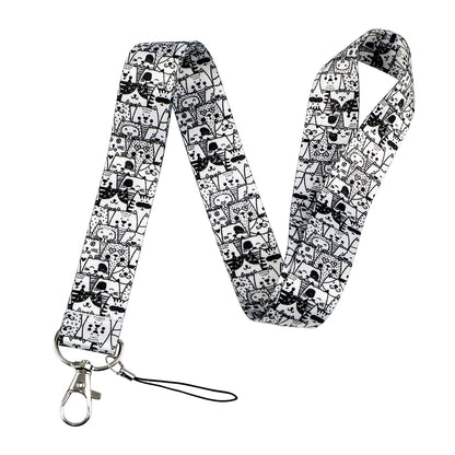 Kawaii Cat Paw Lanyard