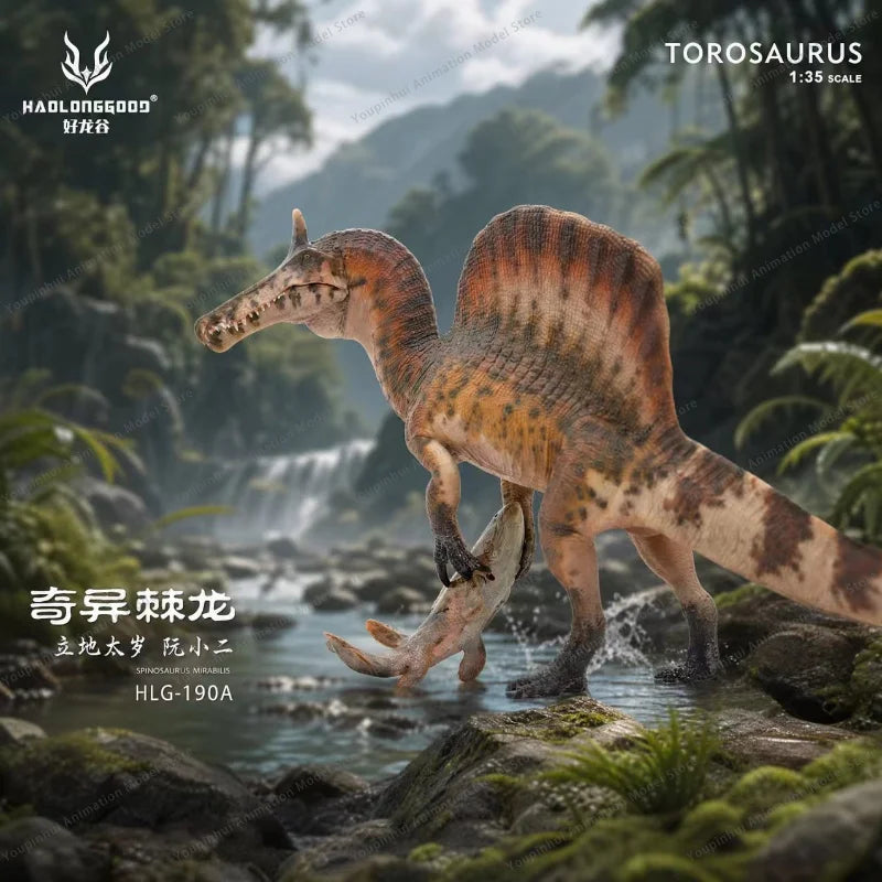 Good Dragon Valley [Strange Spinosaurus 1/35] Jurassic Dinosaur Model Figure Toy Gift
