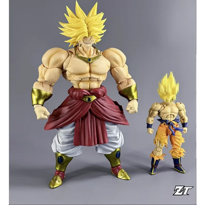 In Stock ZT Studio Figure Dragon Ball SSJ4 Broly Figurine SHF Large Special Effects Accessories Kit Action Figure Model Toy Gift