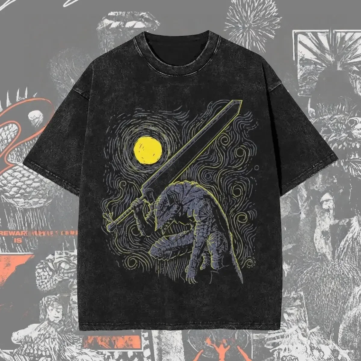 Berserk Guts Vintage Tee