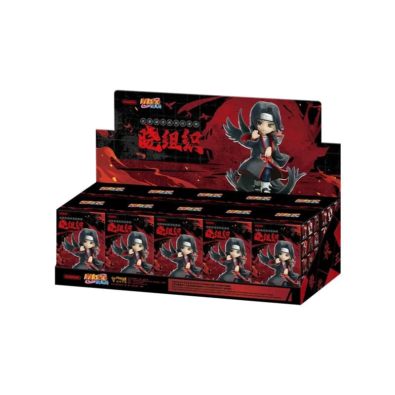 Original POP MART GONG Naruto Shippuden Akatsuki Arc Series Blind Box Trendy Toys Mystery Box Guess Action Figure Birthday Gifts