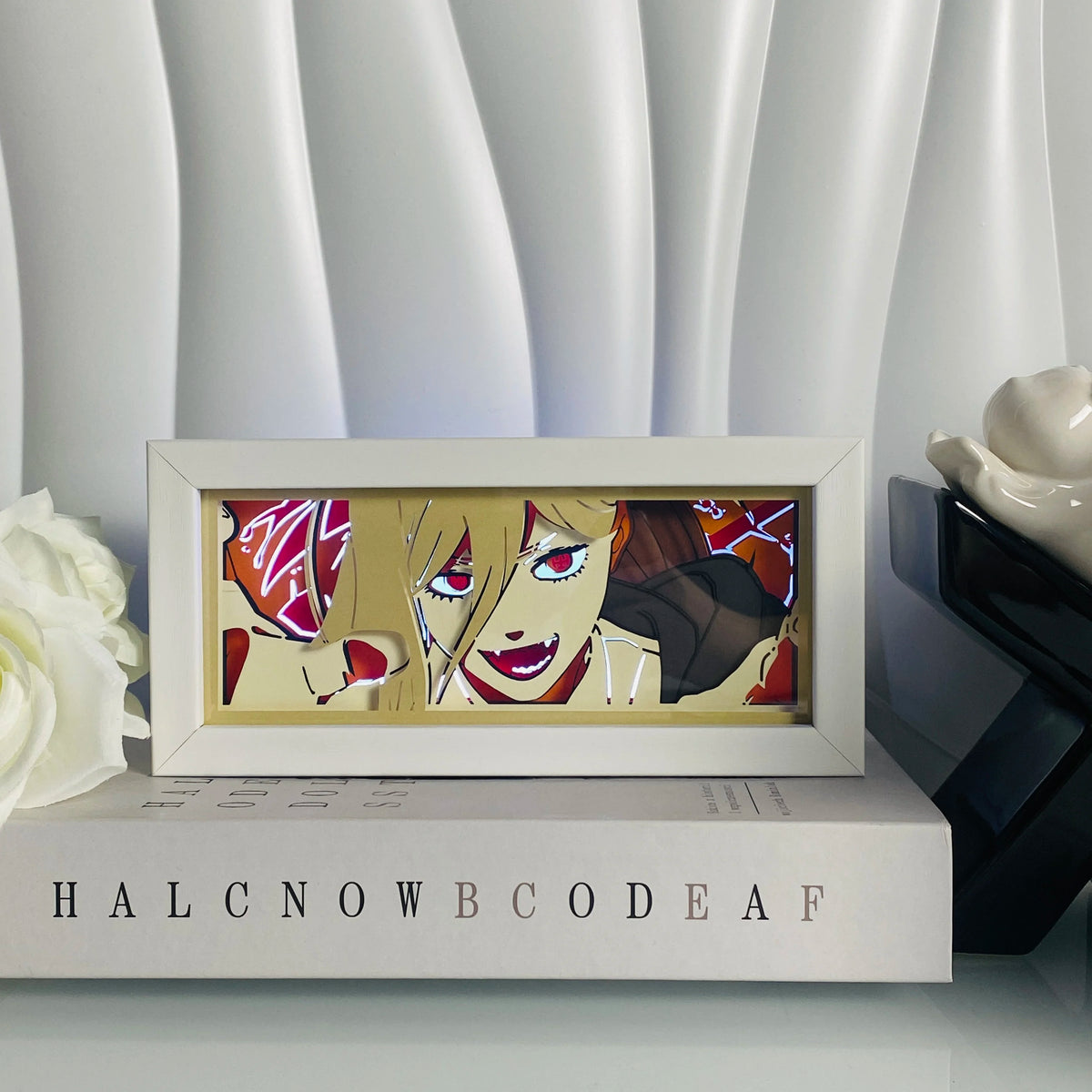Anime Eyes Shadow Box Lamp