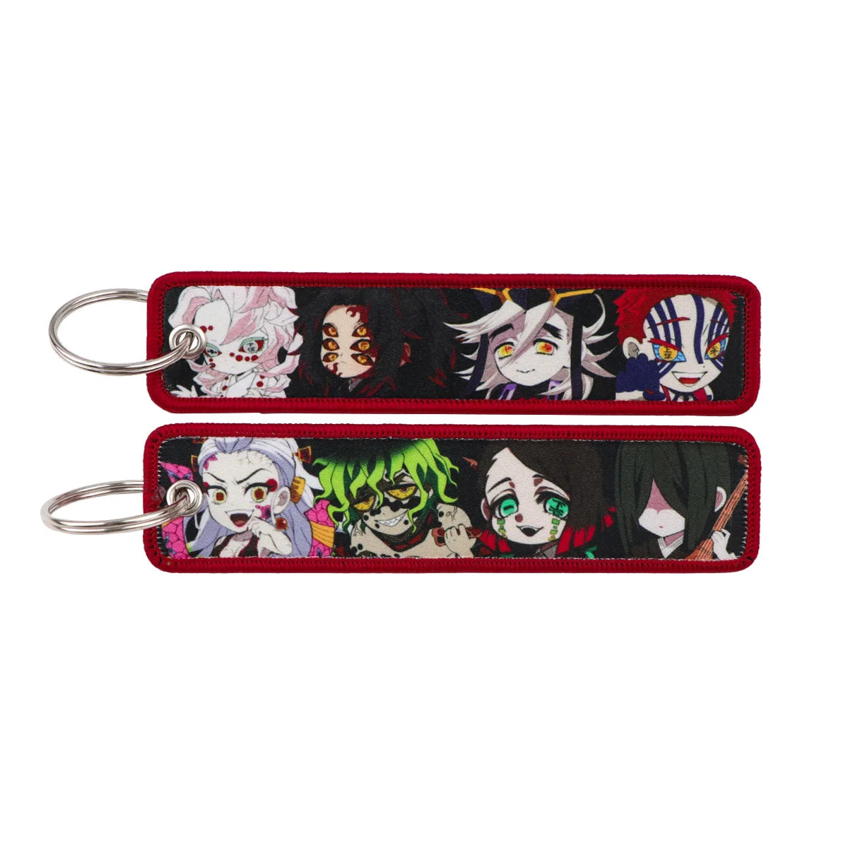 Anime Character Embroidery Keychain