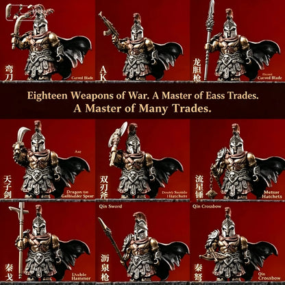 Original Logo 2026 Strong Magnetic Detachable Assembly Spartan Warrior Figure Collectible Desktop Ornament Office Decoration