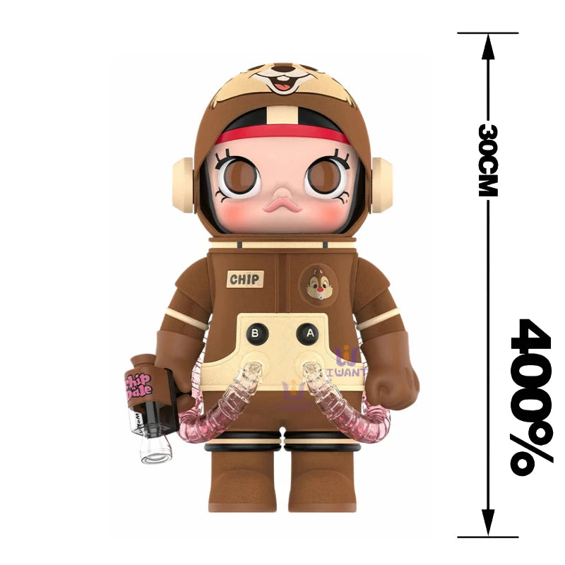 POP MART Giant Space Molly 400% Series Limited Edition Anime Action Figure Decorative Ornament Collectible Christma Gift