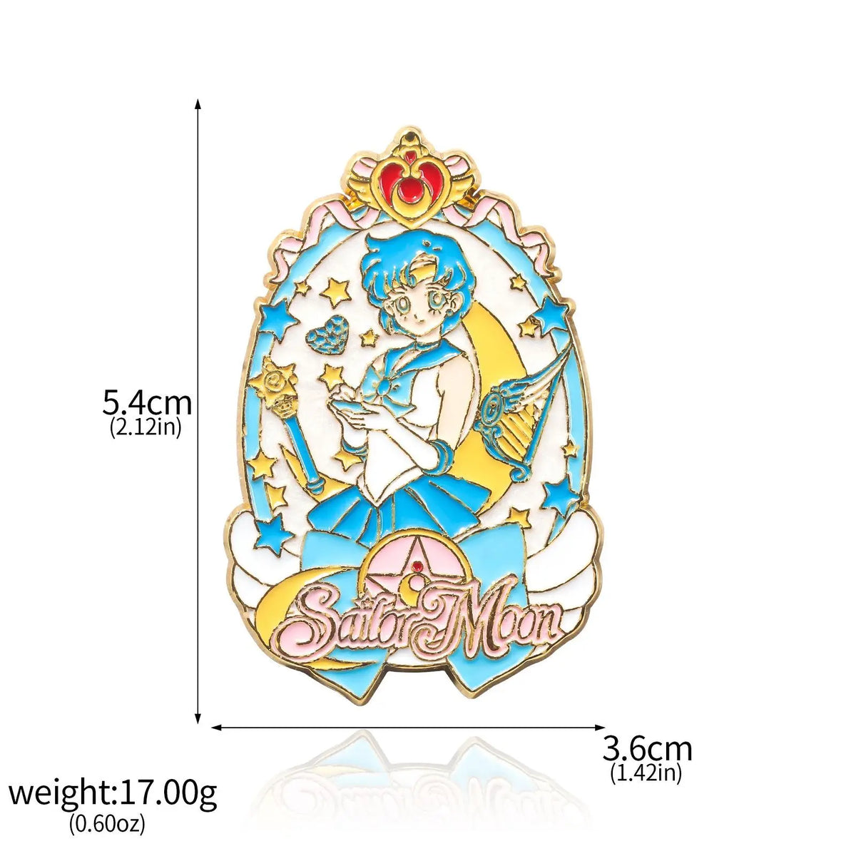 Sailor Moon Tsukino Usagi Enamel Keychain