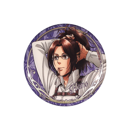 58mm Anime Attack on Titan Eren Jaeger Mikasa·Ackerman Sasha Braus Cosplay COSTUME Badge Pin SPTE Tinplate Brooch﻿ Prop Gilf