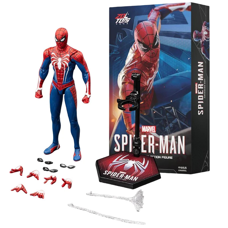 ZD Toys Iron Man Series Joint Movable MK1 MK2 MK3 MK4 MK5 MK6 MK7 MK42 MK43 MK50 Movie Action Figure 7 Inches Mark Dolls