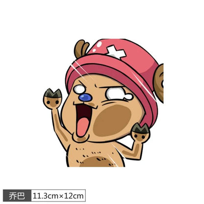 One Piece Straw Hat Sticker