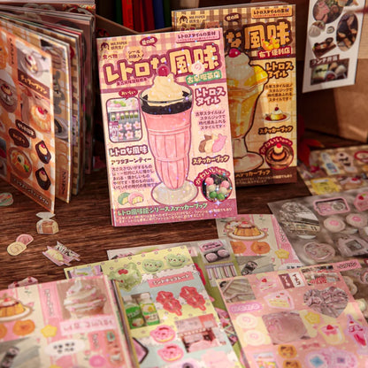Japanese Style Dessert Sticker Book