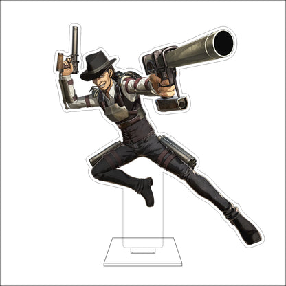 16CM Anime Attack on Titan Cosplay Acrylic Figure Stand Plate Eldo Gin Floch Forster Ornaments Gifts