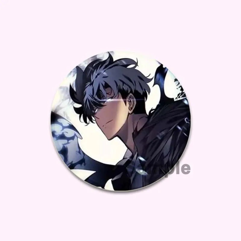 Solo Leveling Cheng Xiaoyu Button Pin