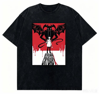 Devilman Crybaby Akira Ryo Oversized T-Shirt