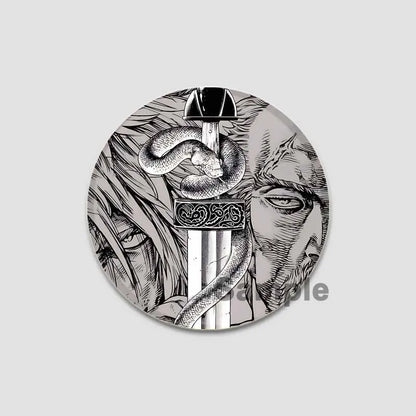 Vinland Saga Badge Pins