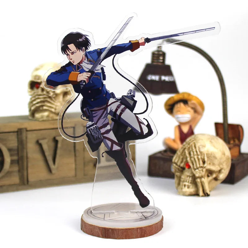 Attack on Titan Acrylic Stand Anime Large Stand Cartoon Cute Character Figure Display Stand Anime Merchandise Collectible Gift