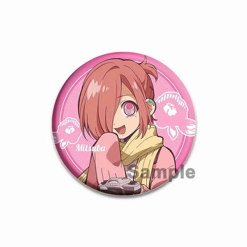 44/58mm Minamoto Kou Yashiro Nene Hanako-kun Anime Character Badge