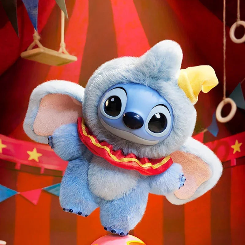 POP MART Disney Stitch Adventure Series Cute Vinyl Plush Blind Box Anime Figure Desktop Decoration Blind Bag Toy