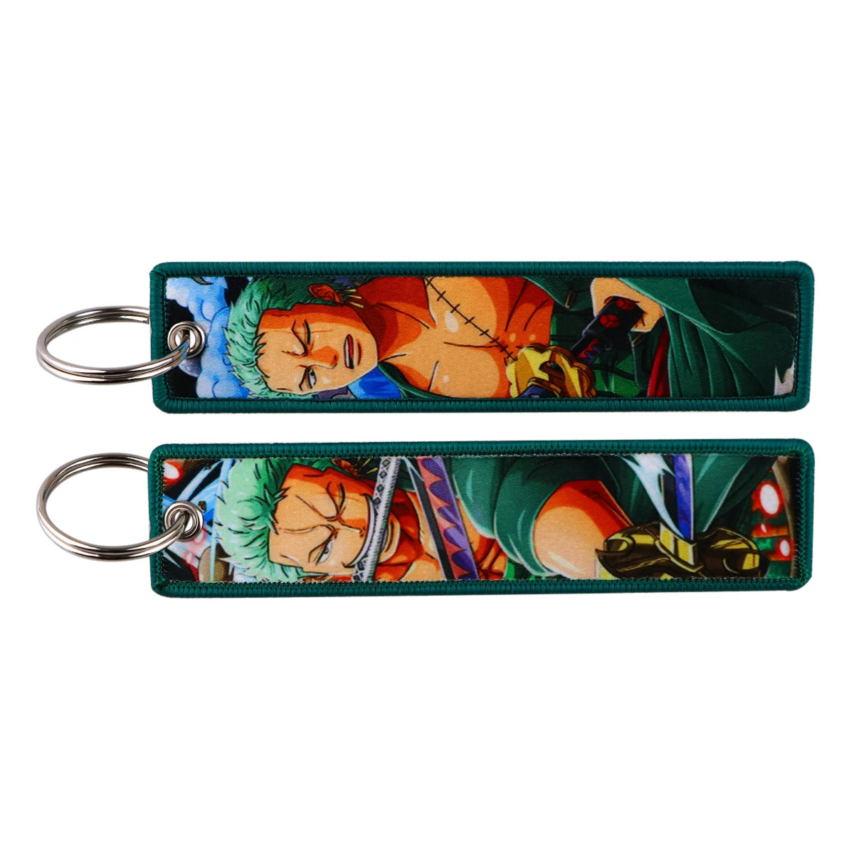 Anime Embroidery Keychain