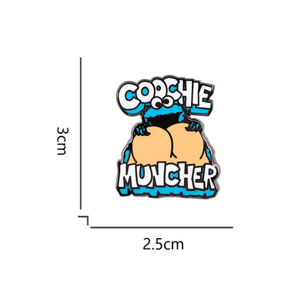 Monster Cookies Enamel Pin