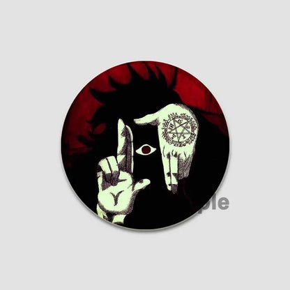 Hellsing Ultimate Alucard Pin Button