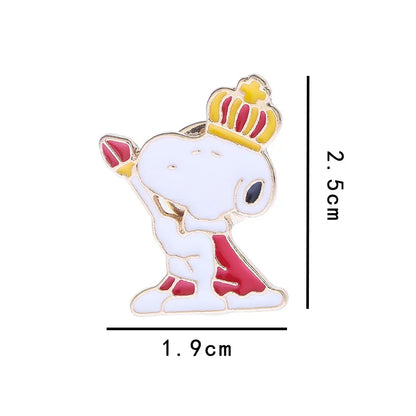 Snoopy Woodstock Metal Badge