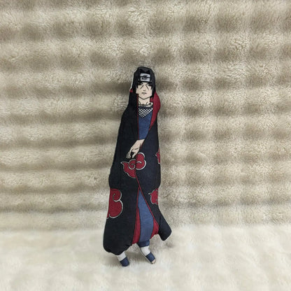 26cm NARUTOs Plush Toy Kakashi Anime Cosplay Keychain Cotton Doll Slender Twistable Shape Room Abstract Model Decoration Gift
