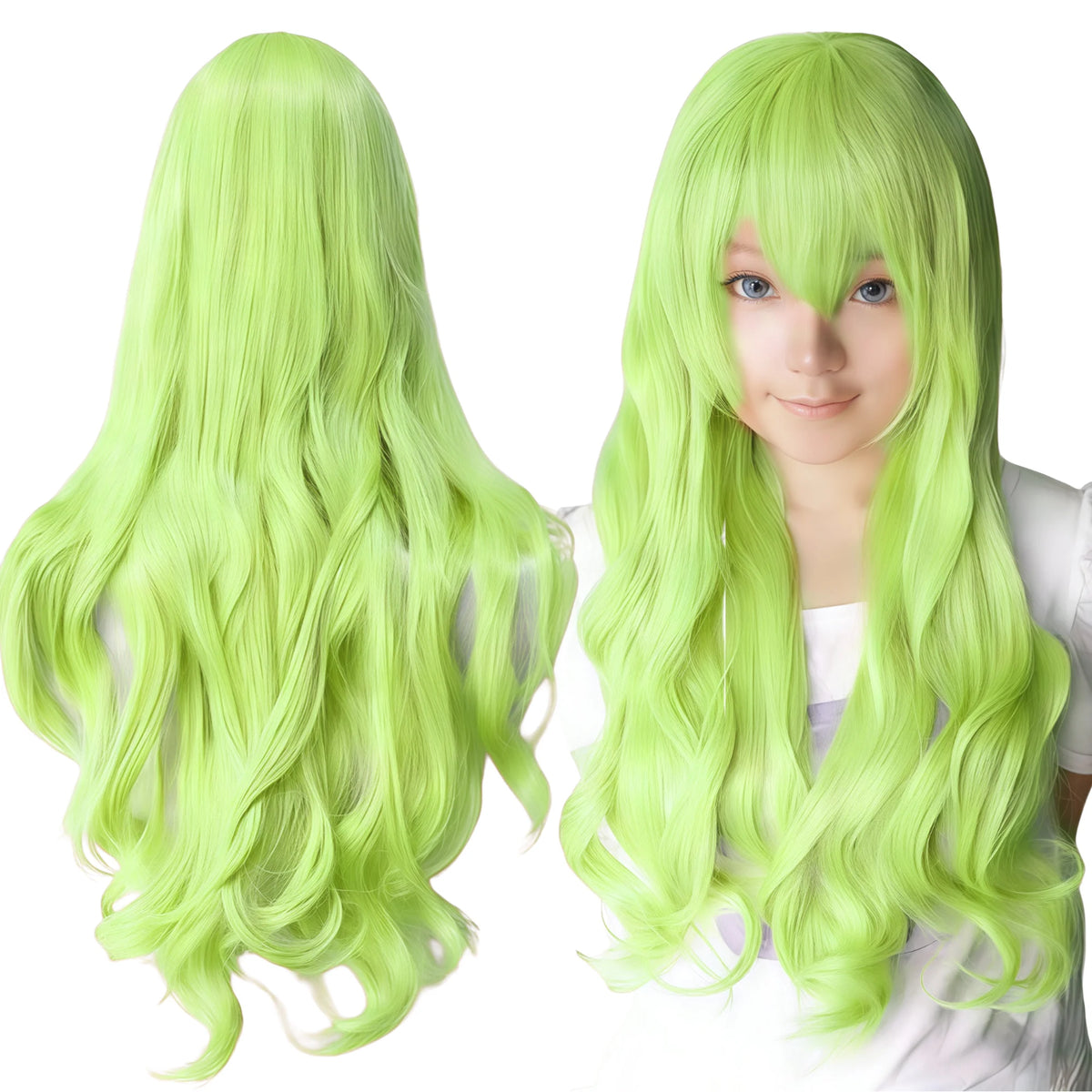 Sailor Moon Sailor Pluto Curly Wig