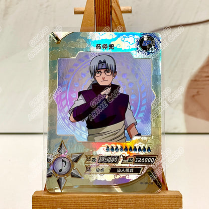 Kayou Genuine Anime Naruto Card SP Full Series No.001-040 Gaara Uzumaki Naruto Namikaze Minato Rare Collection Card Toy Gift