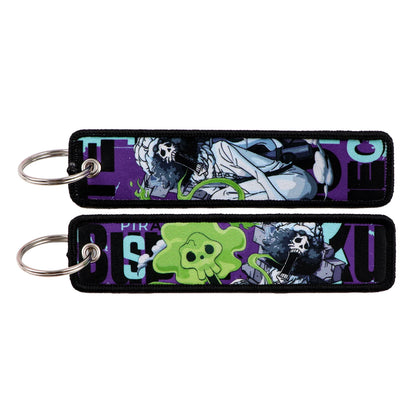 One Piece Straw Hat Keychain