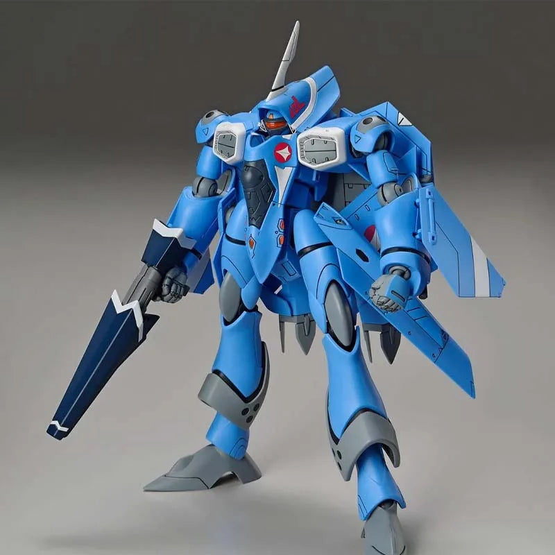Bandai Original HG Macross 1/100 Assembly Model VF-22S Sturmvogel II Max Jenius Anime Action Figure Mecha Christmas Gifts Toys